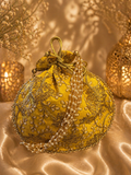 THREAD EMBROIDERED POTLI BAG