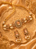 SABYASACHI INSPIRED CUBIC CRYSTAL SET
